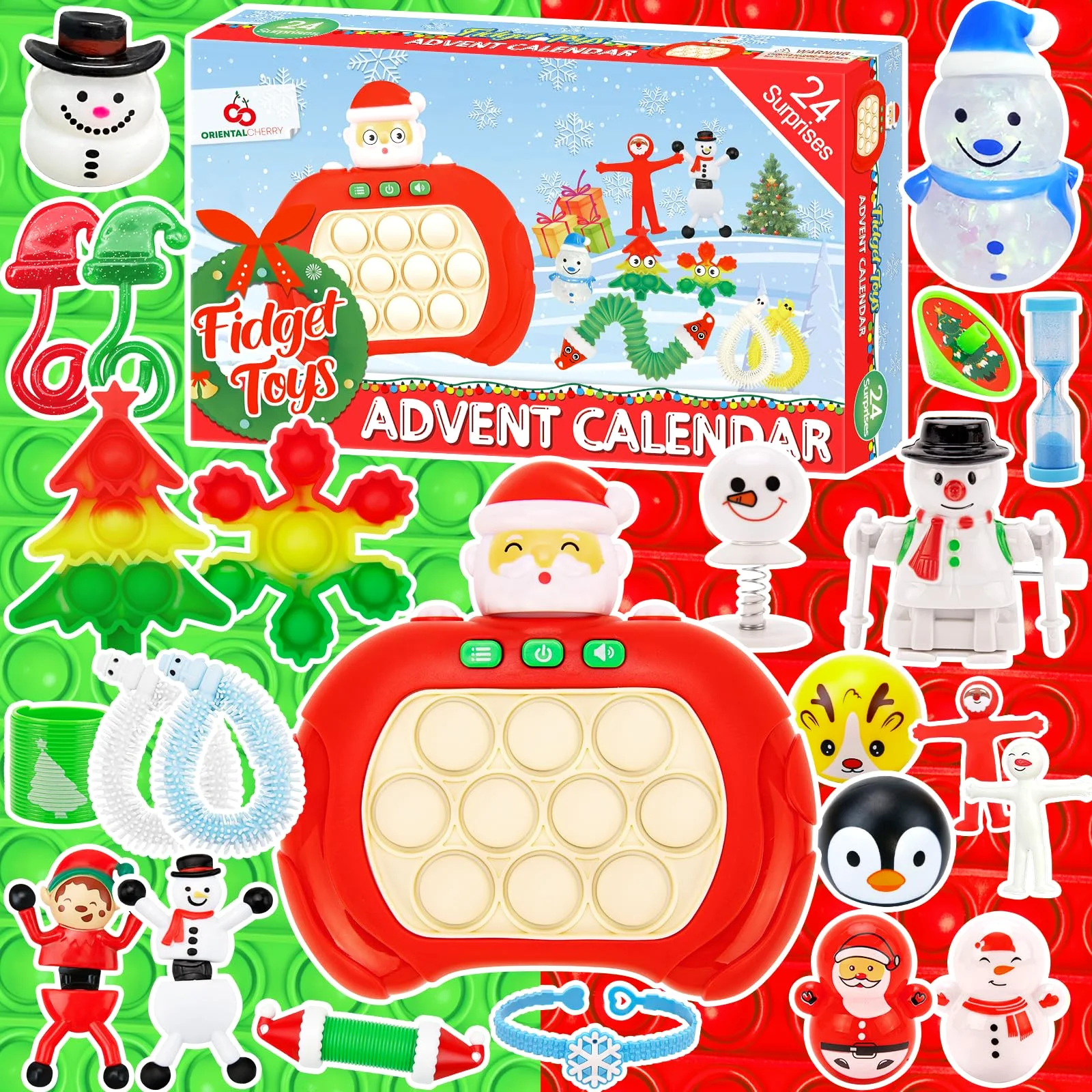 Oriental Cherry Fidget Toy Advent Calendar