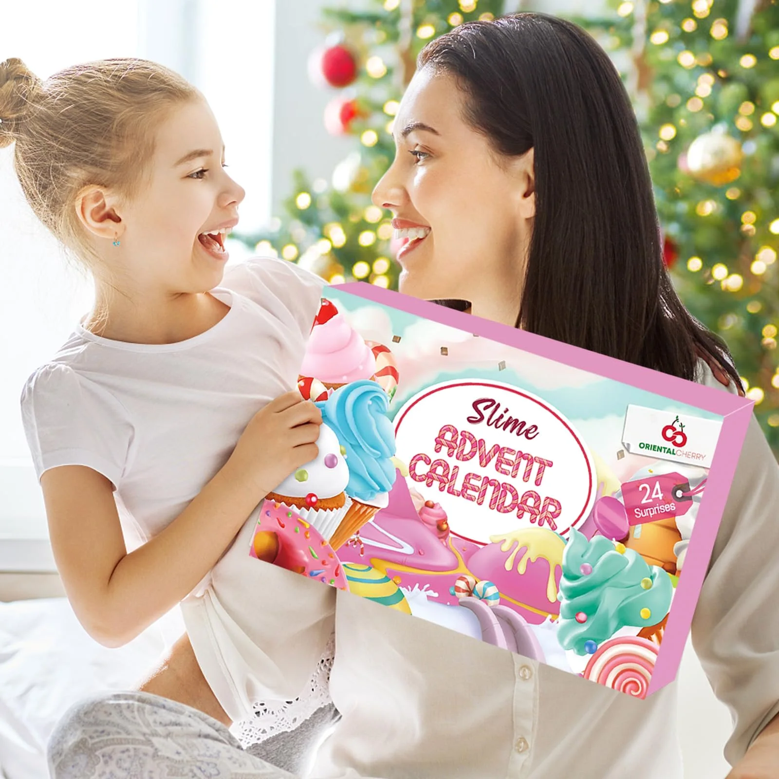 Oriental Cherry DIY Slime Advent Calendar