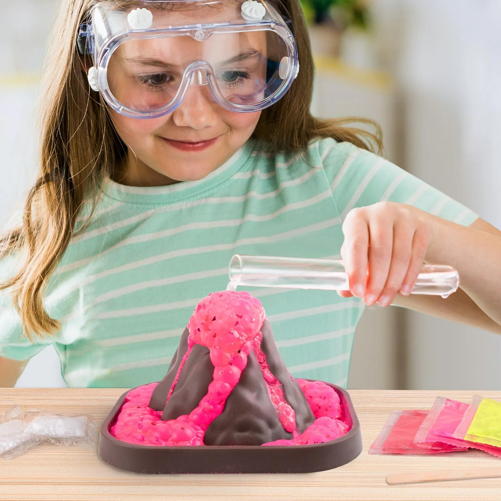 Oriental Cherry Erupting Volcano Valentine Kits